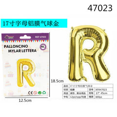 XFR47023 PALLONCINO MYLAR ORO