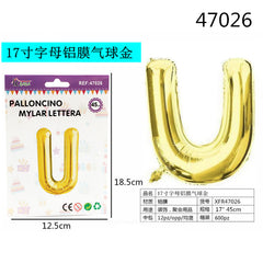 XFR47026 PALLONCINO MYLAR ORO