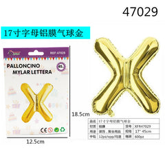 XFR47029 PALLONCINO MYLAR ORO