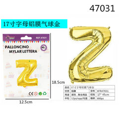 XFR47031 PALLONCINO MYLAR ORO