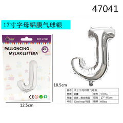 XFR47041 PALLONCINO MYLAR ARGENTO