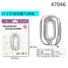 XFR47046 PALLONCINO MYLAR ARGENTO