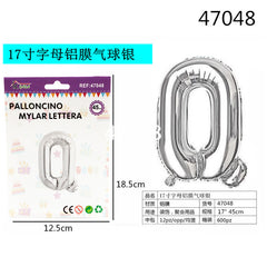 XFR47048 PALLONCINO MYLAR ARGENTO