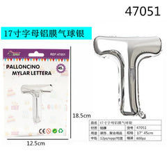 XFR47051 PALLONCINO MYLAR ARGENTO
