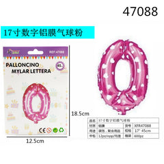 XFR47088 PALLONCINO MYLAR ROSA