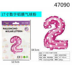 XFR47090 PALLONCINO MYLAR ROSA
