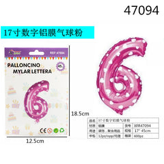 XFR47094 PALLONCINO MYLAR ROSA