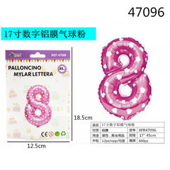 XFR47096 PALLONCINO MYLAR ROSA