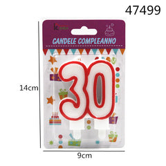 XFR47499 CANDELA COMPLEANNO N.30