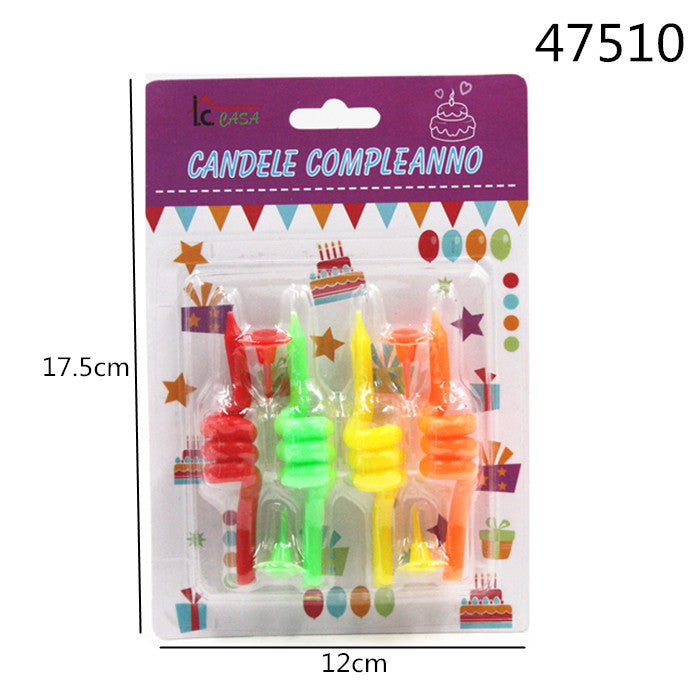 XFR47510 CANDELE COMPLEANNO 4PZ