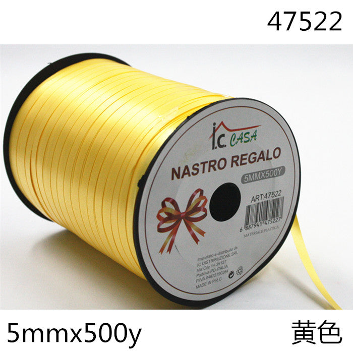 XFR47522 NASTRO NATURALE 5MMX500Y GIALLO