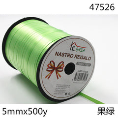 XFR47526 NASTRO NATURALE 5MMX500Y VERDE MELA
