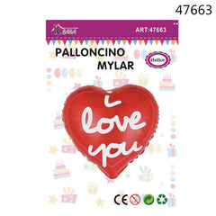 XFR47663 PALLONCINO MYLAR CUORE