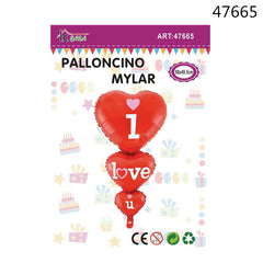 XFR47665 PALLONCINO MYLAR I LOVE YOU