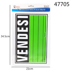 XFR47705 CARTELLO 20X30CM