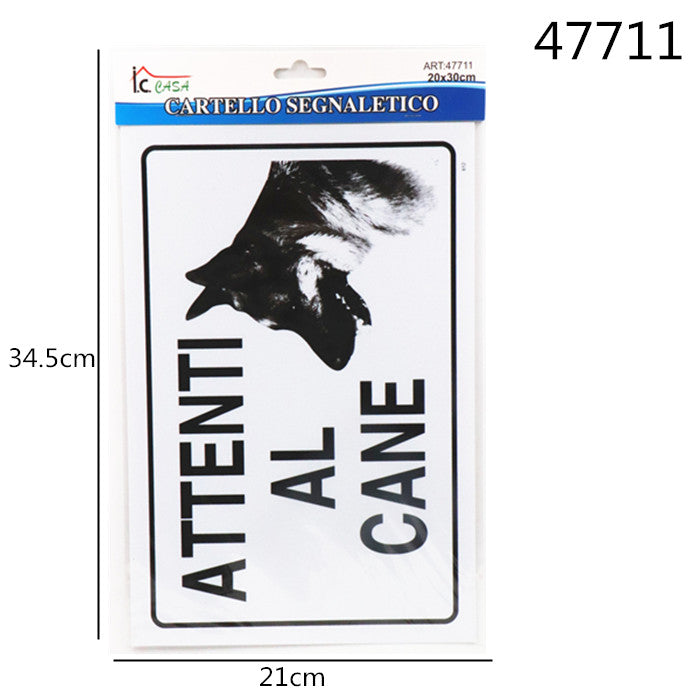 XFR47711 CARTELLO 20X30CM