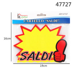 XFR47727 CARTELLINA SALDI