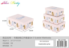 **XFR47789 SET SCATOLE 3PZ