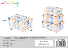 **XFR47801 SET SCATOLE 3PZ