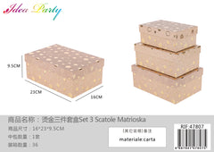 **XFR47807 SET SCATOLE 3PZ