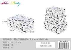 **XFR47816 SET SCATOLE 3PZ
