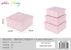 **XFR47825 SET SCATOLE 3PZ