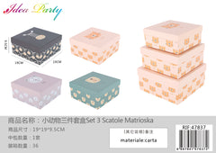 **XFR47837 SET SCATOLE 3PZ