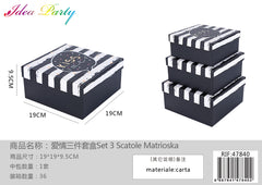 **XFR47840 SET SCATOLE 3PZ