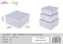 **XFR47846 SET SCATOLE 3PZ