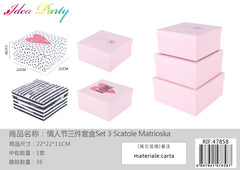 **XFR47858 SET SCATOLE 3PZ