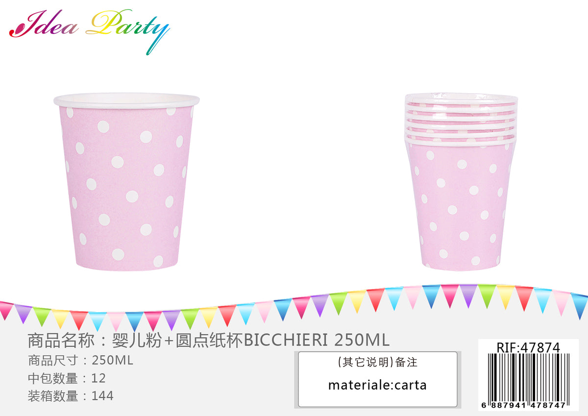 XFR47874 BICCHIERI 250ML