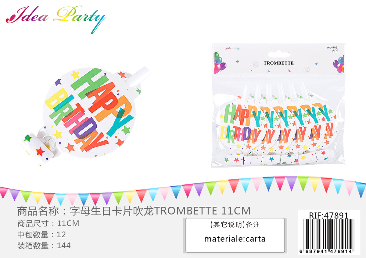 XFR47891 TROMBETTE 11CM