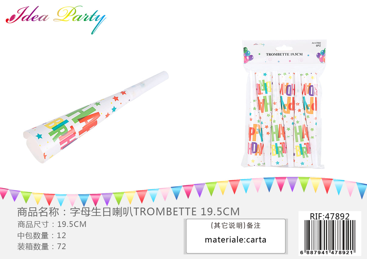 XFR47892 TROMBETTE 19.5CM