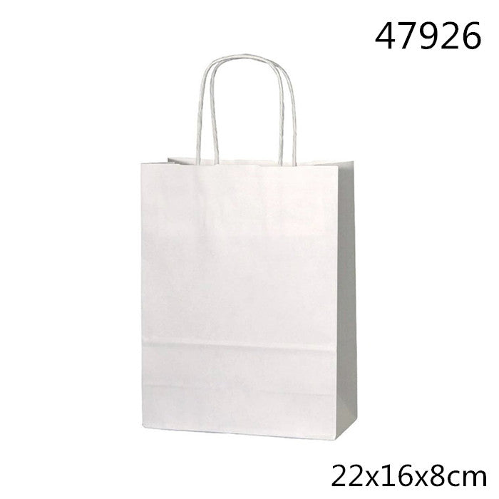 XFR47926 BORSA CARTA REGALO 22*16*8CM BIANCO