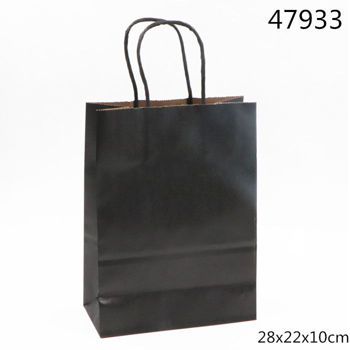 XFR47933 BORSA CARTA REGALO 28*22*10CM NERO