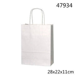 XFR47934 BORSA CARTA REGALO 28*22*10CM BIANCO