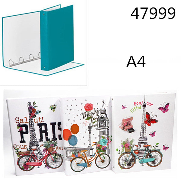 XFR47999 CARTELLA A 4 ANELLI
