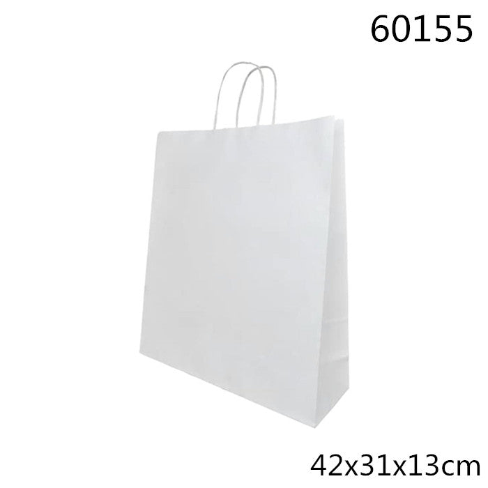 XFR60155 SHOPPER CARTA 42*31*13CM BIANCO