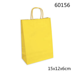 XFR60156 SHOPPER CARTA 15*12*6 GIALLO