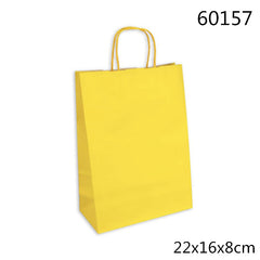 XFR60157 SHOPPER CARTA 22*16*8 GIALLO