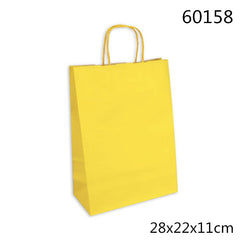 XFR60158 SHOPPER CARTA 28*22*11 GIALLO
