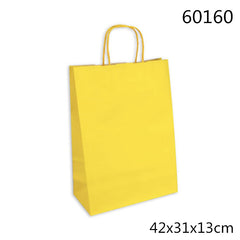XFR60160 SHOPPER CARTA 42*31*13 GIALLO