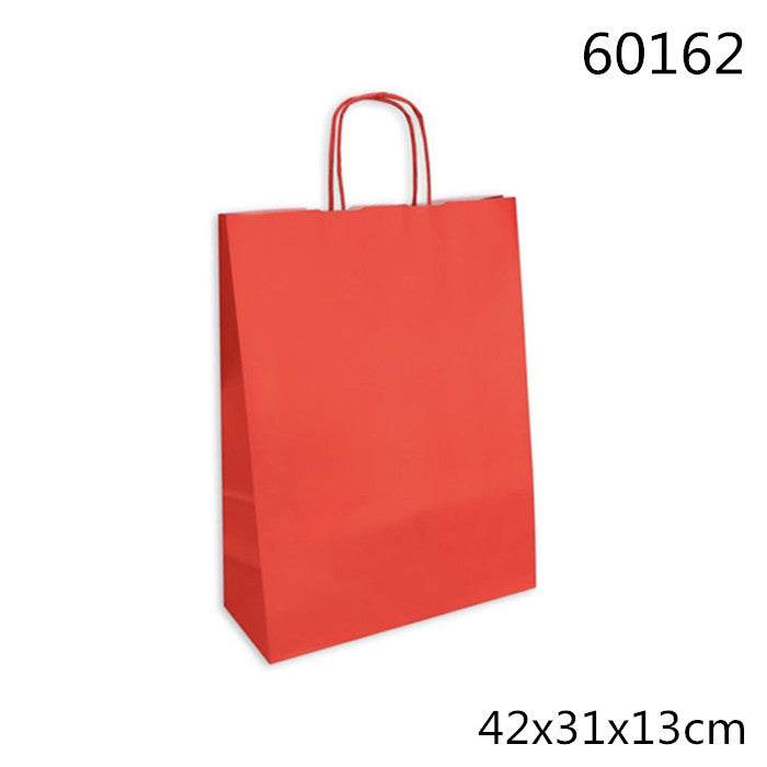 XFR60162 SHOPPER CARTA 42*31*13 ROSSO