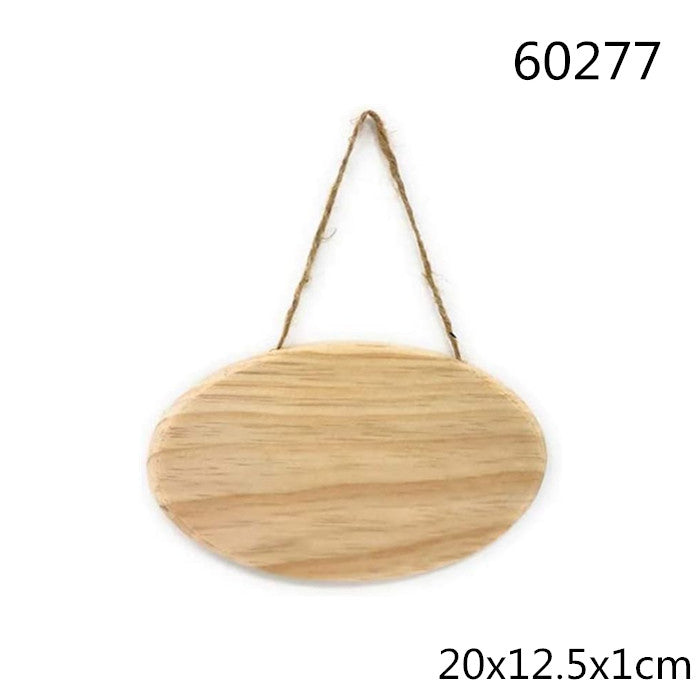 XFR60277 DECORAZIONE IN LEGNO20*12.5*1.0CM