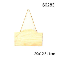 XFR60283 DECORAZIONE IN LEGNO20*12.5*1.0CM