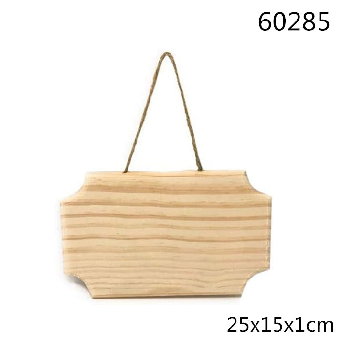 XFR60285 DECORAZIONE IN LEGNO 25*15*1.0CM