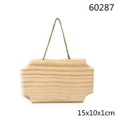 XFR60287 DECORAZIONE IN LEGNO15*10*1.0CM