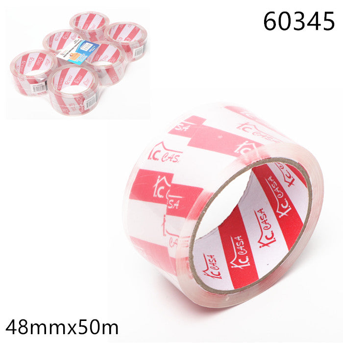 XFR60345 NASTRO ADESIVO TRASPARENTE 48MMx50M