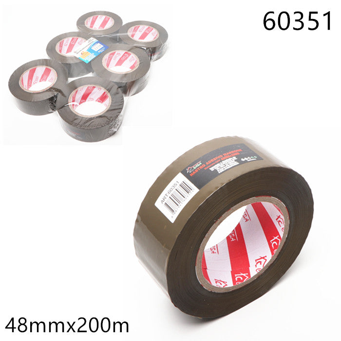 XFR60351 NASTRO ADESIVO MARRONE 48MMx200M