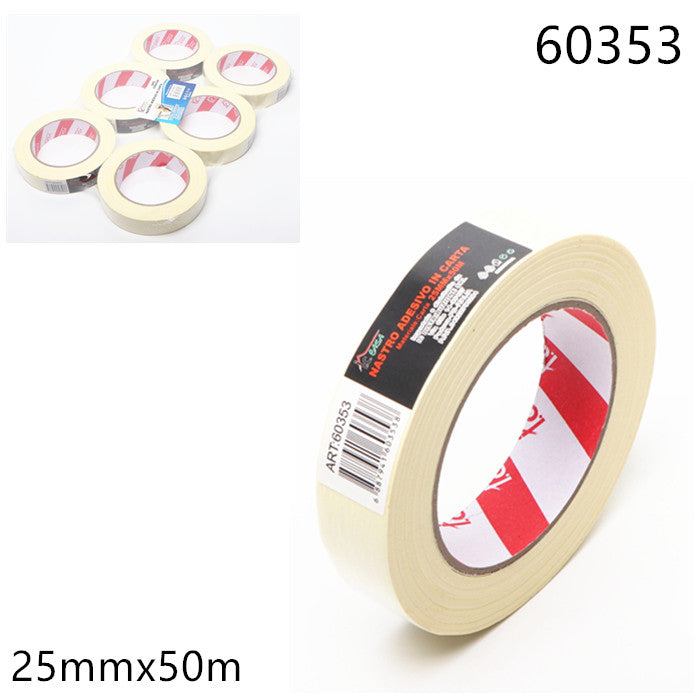XFR60353 NASTRO ADESIVO IN CARTA 25MMx50M